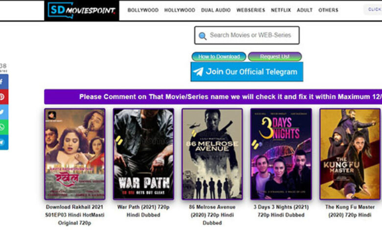 SD Movies Point Page