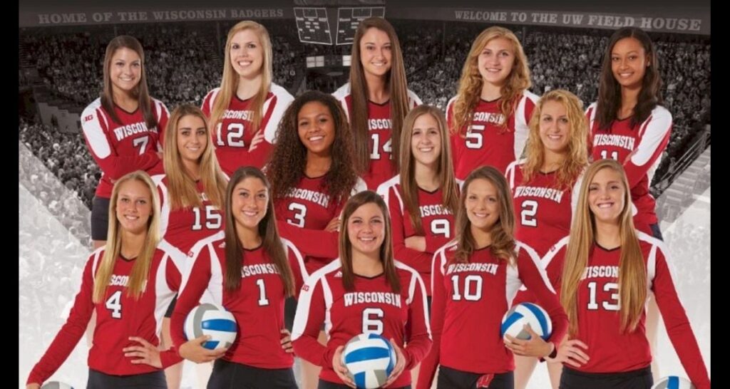 Wisconsin Volleyball Team's Leaked