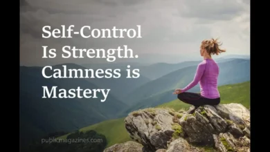 Self-Control is Strength. Calmness is Mastery. You – TYMOFF