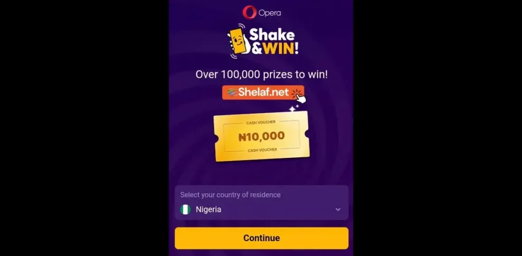 Shake and Win