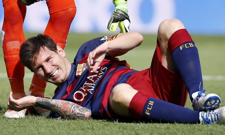Messi Injury