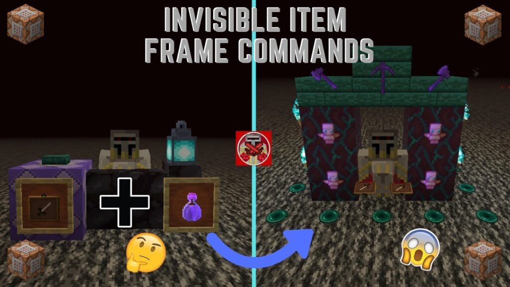 invisible item frame command